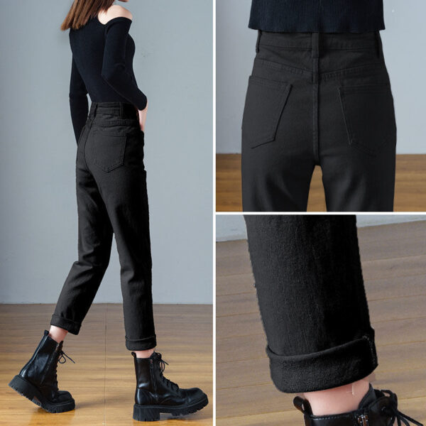 Plush Jeans For Women In Winter - Image 7