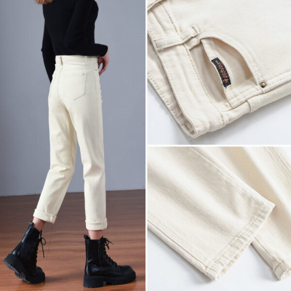 Plush Jeans For Women In Winter - Image 8