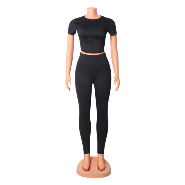 Fashionable casual sports women tight-fitting yoga wear - Image 2